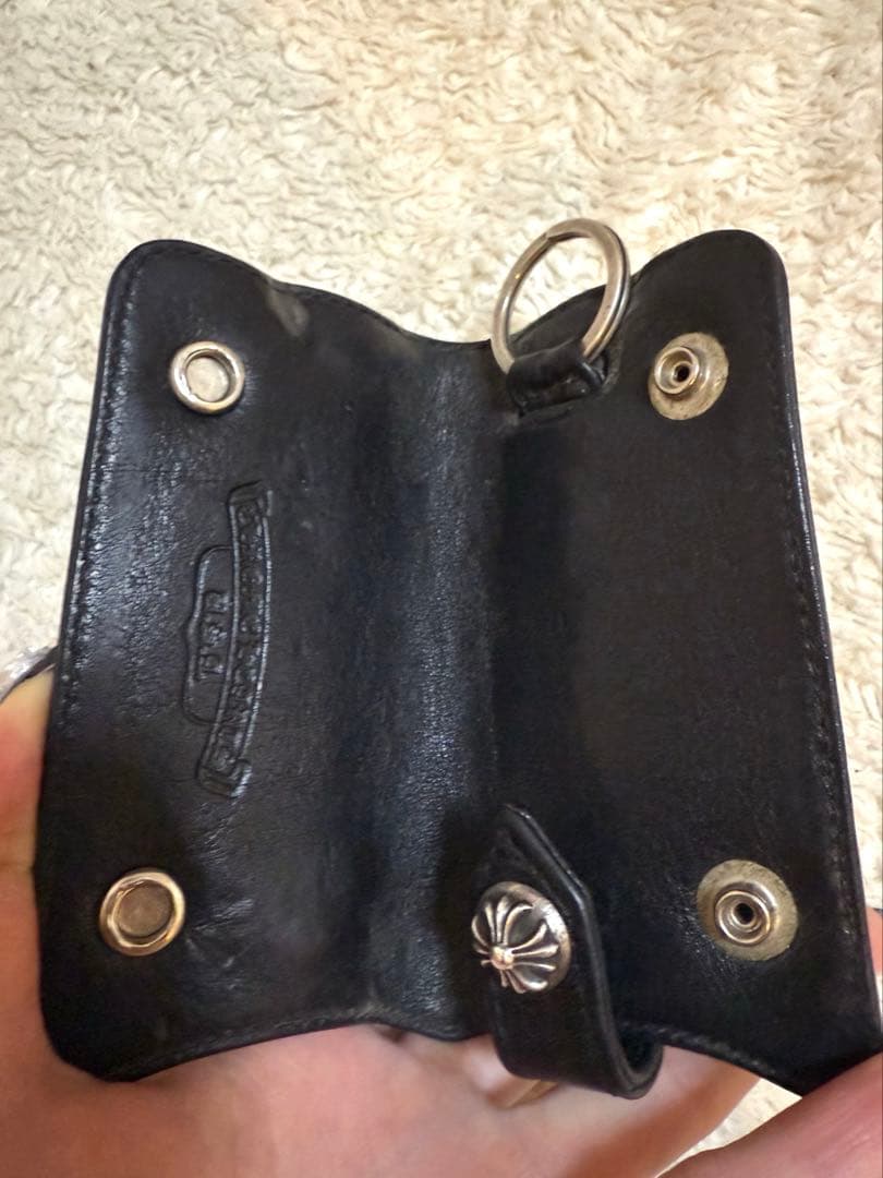 クロムハーツ レザーキーケース インボイス原本付