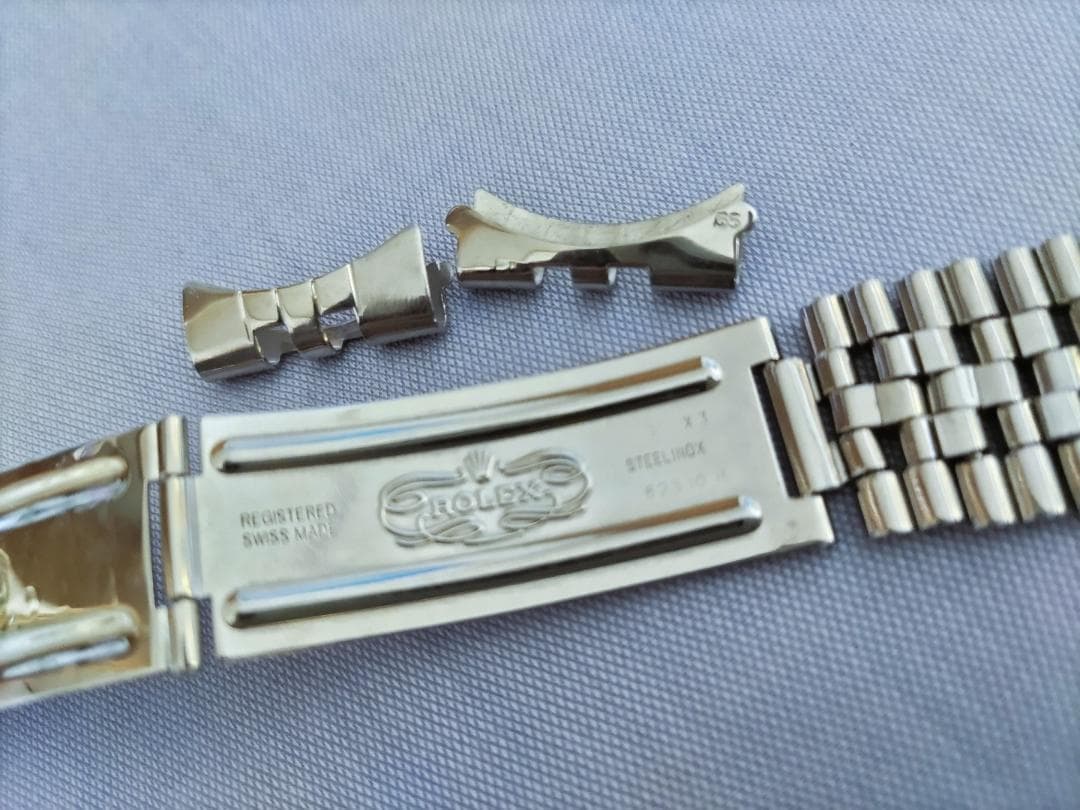 ジュビリーブレスレット　FF幅20mm　中古アンティークロレックスからの取外し品