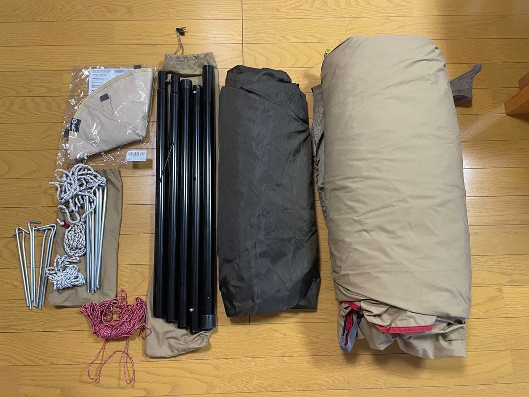 VISIONPEAKS TC ワンポールテント ベージュ