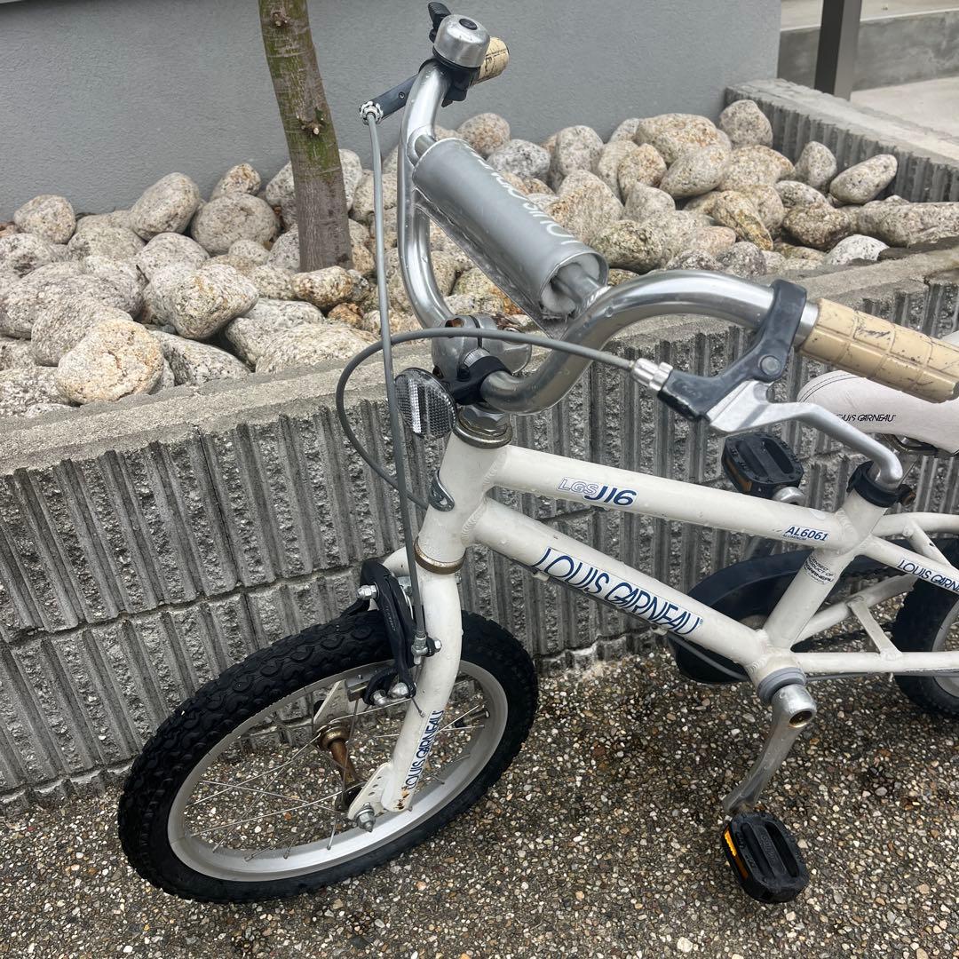 LOUIS GARNEAU 14インチ　子供用自転車 ホワイト
