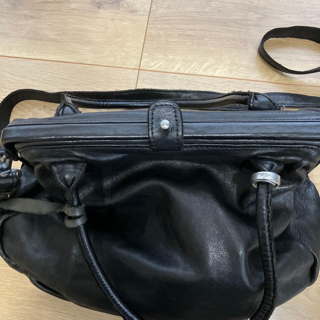 CHRISTIAN PAUL ブラックショルダーバッグ