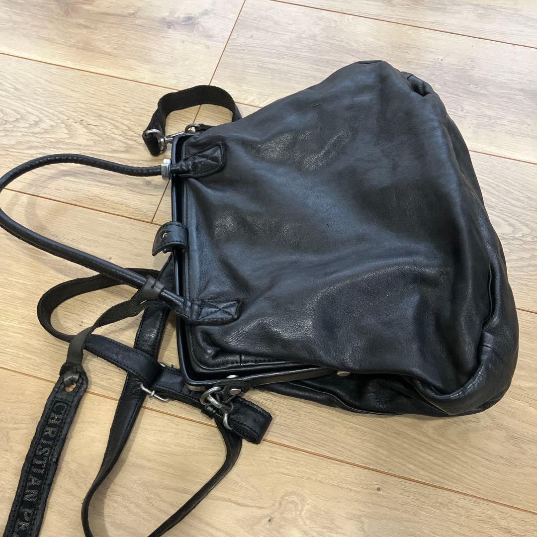 CHRISTIAN PAUL ブラックショルダーバッグ