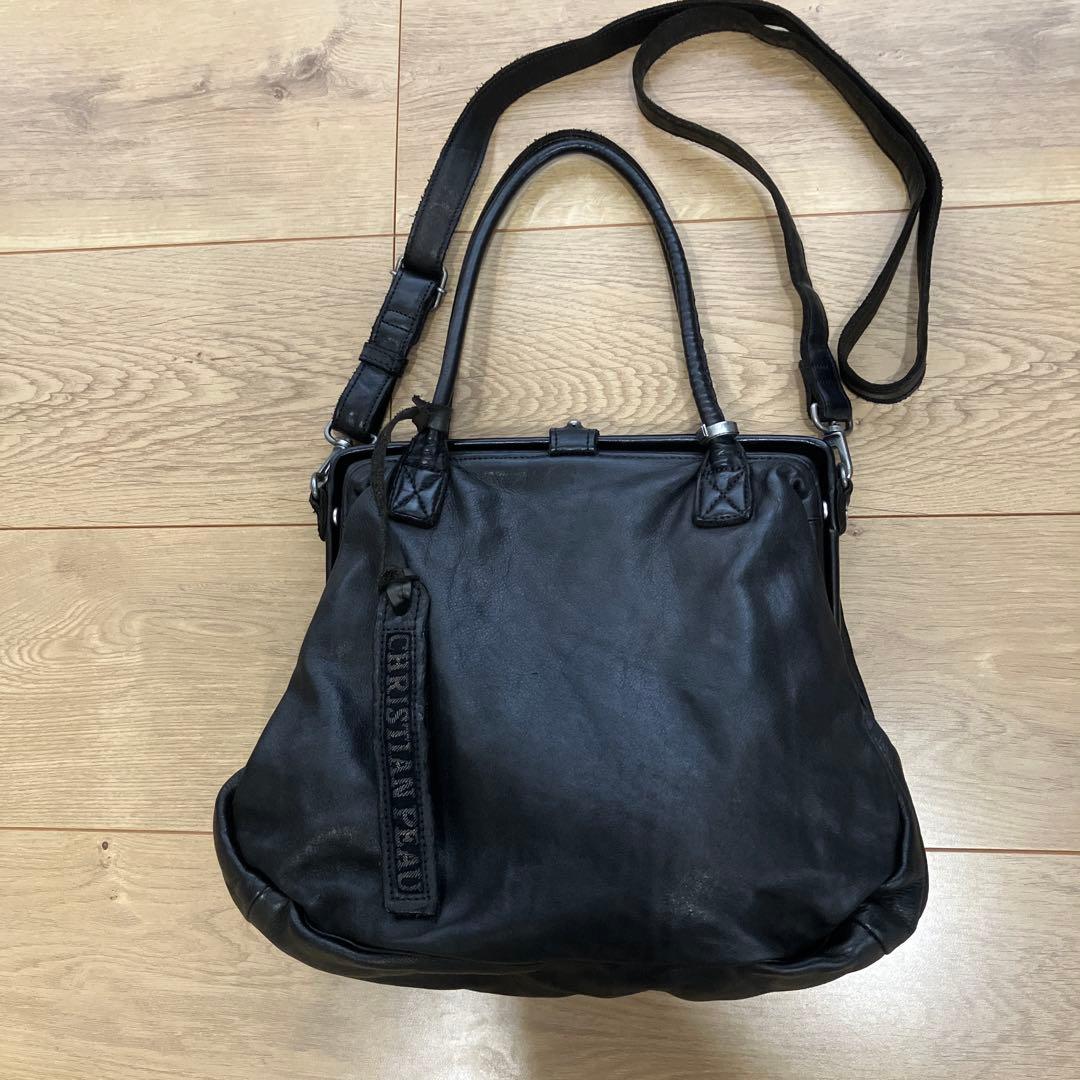 CHRISTIAN PAUL ブラックショルダーバッグ