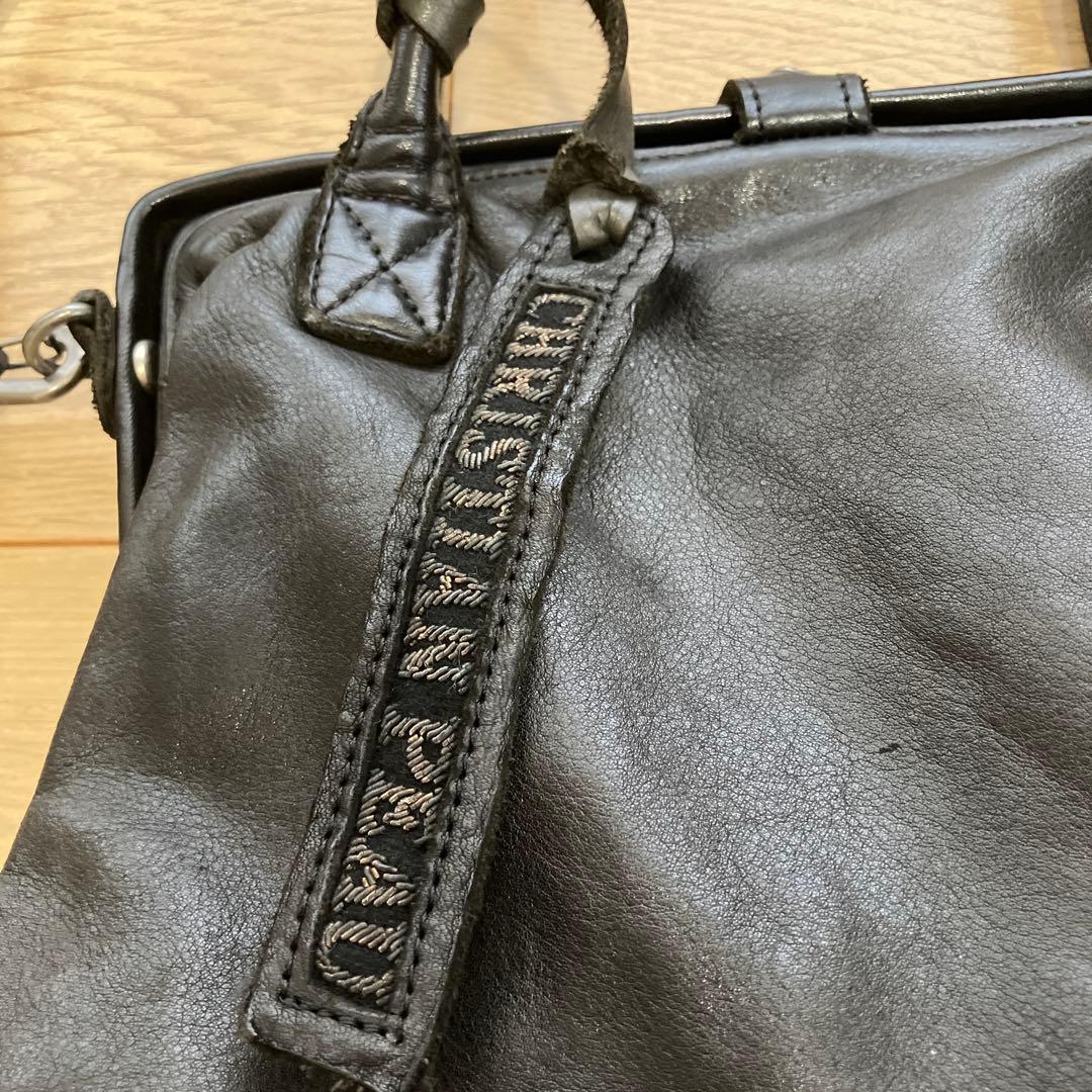 CHRISTIAN PAUL ブラックショルダーバッグ