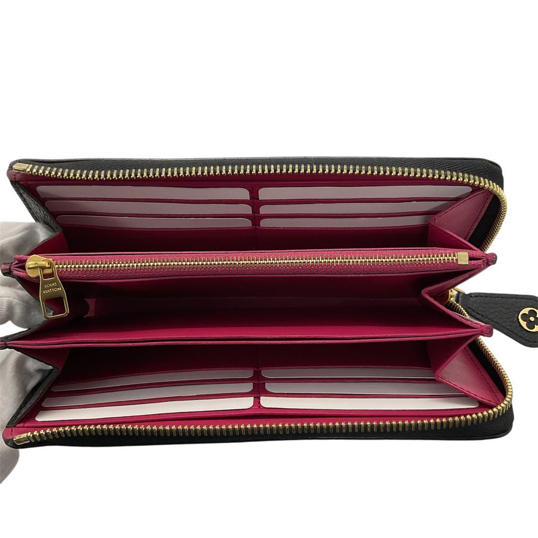 【星】最新ICチップ　ヴィトン財布　ポルトフォイユコメット　L字ジッピーノワール