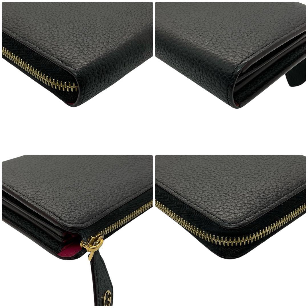 【星】最新ICチップ　ヴィトン財布　ポルトフォイユコメット　L字ジッピーノワール