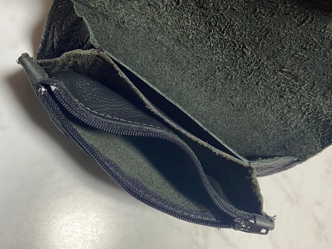 SUICIDAL レザートラッカーウォレット CRIMIEチェーン付き カスタム