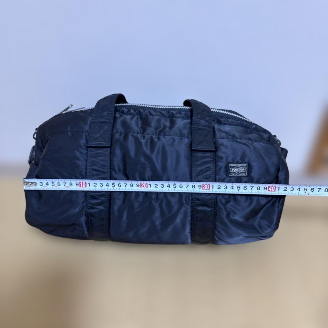 吉田カバン POERER タンカードラムバック　ブラック