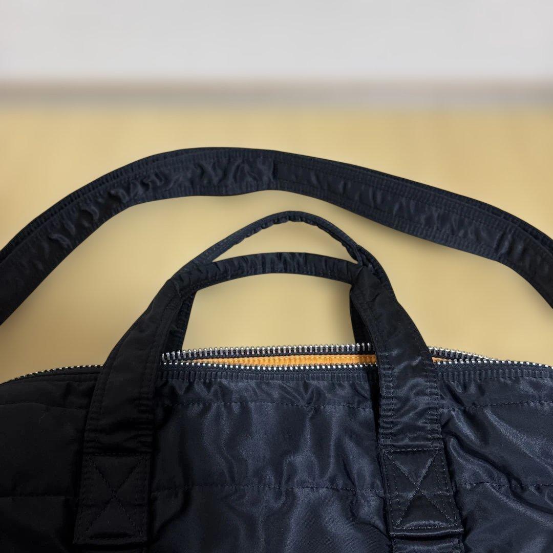 吉田カバン POERER タンカードラムバック　ブラック