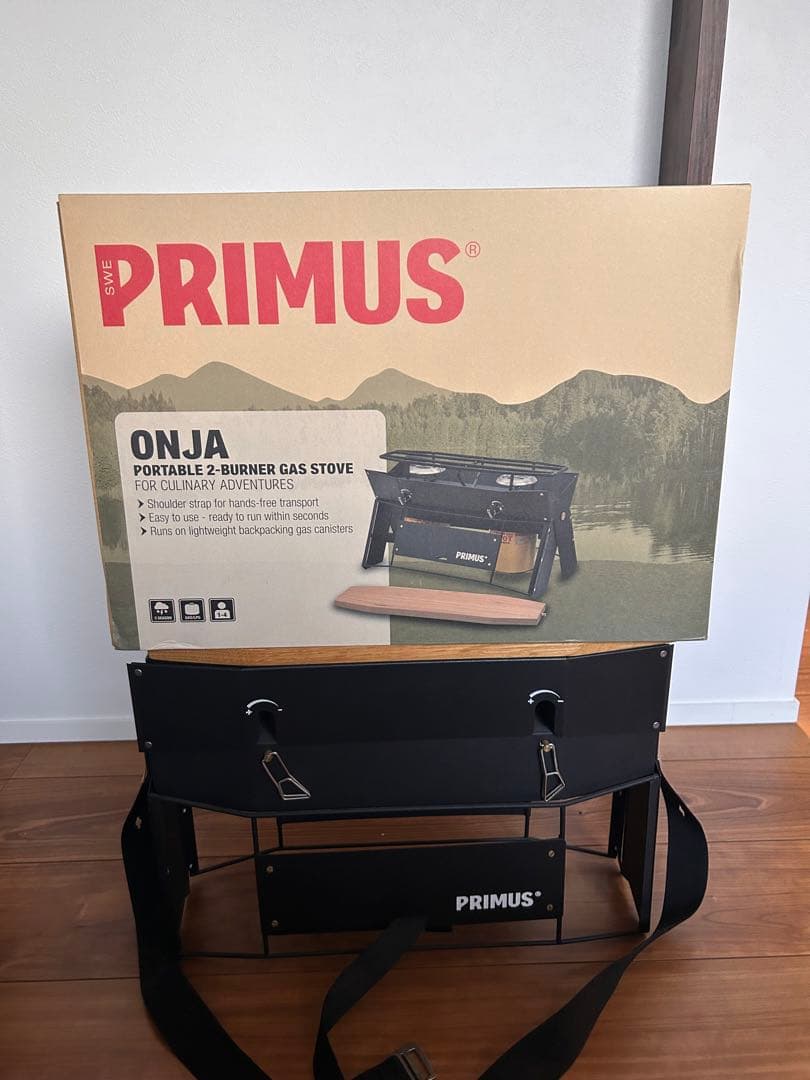 PRIMUS ONJA 2バーナー極美品使用回数1回定価27,500円