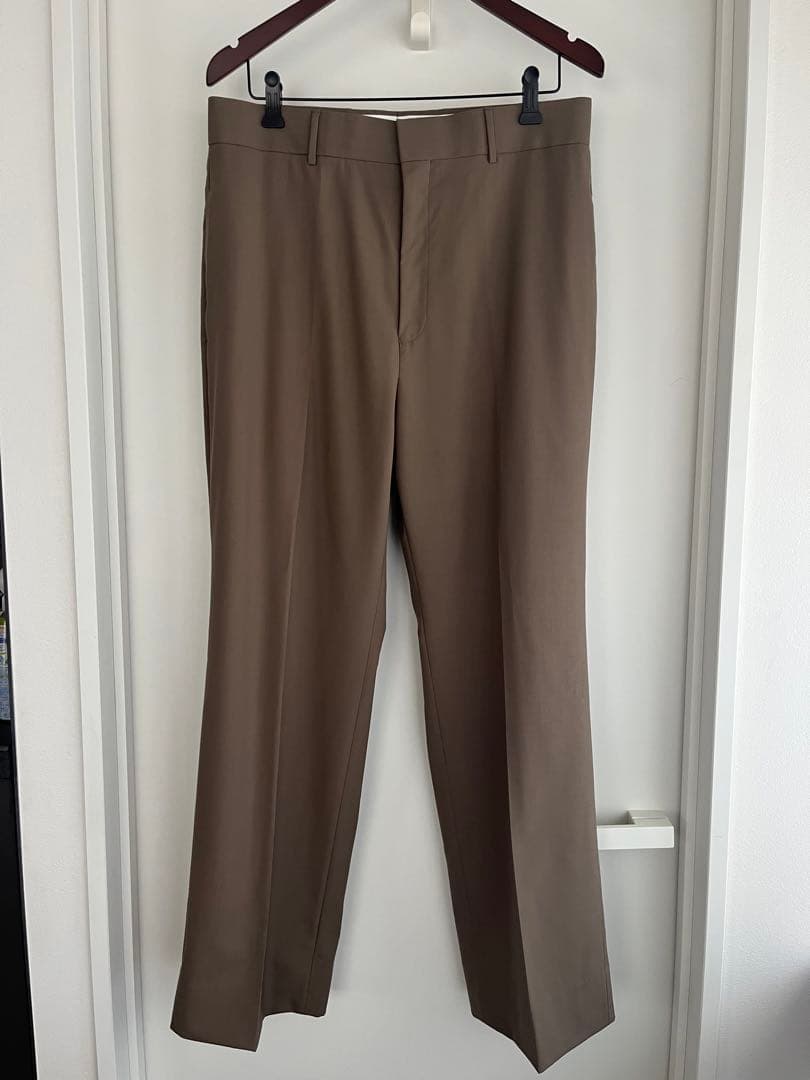 H BEAUTY & YOUTH トロピカルウール フレアスラックス 25年製