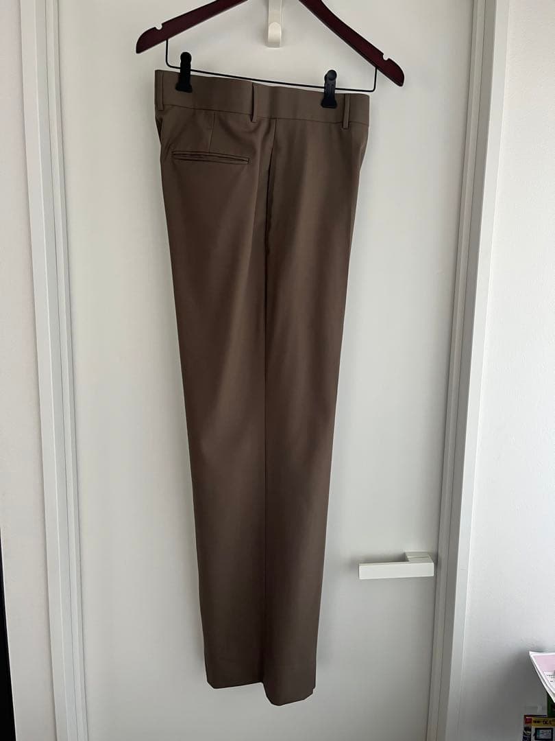 H BEAUTY & YOUTH トロピカルウール フレアスラックス 25年製