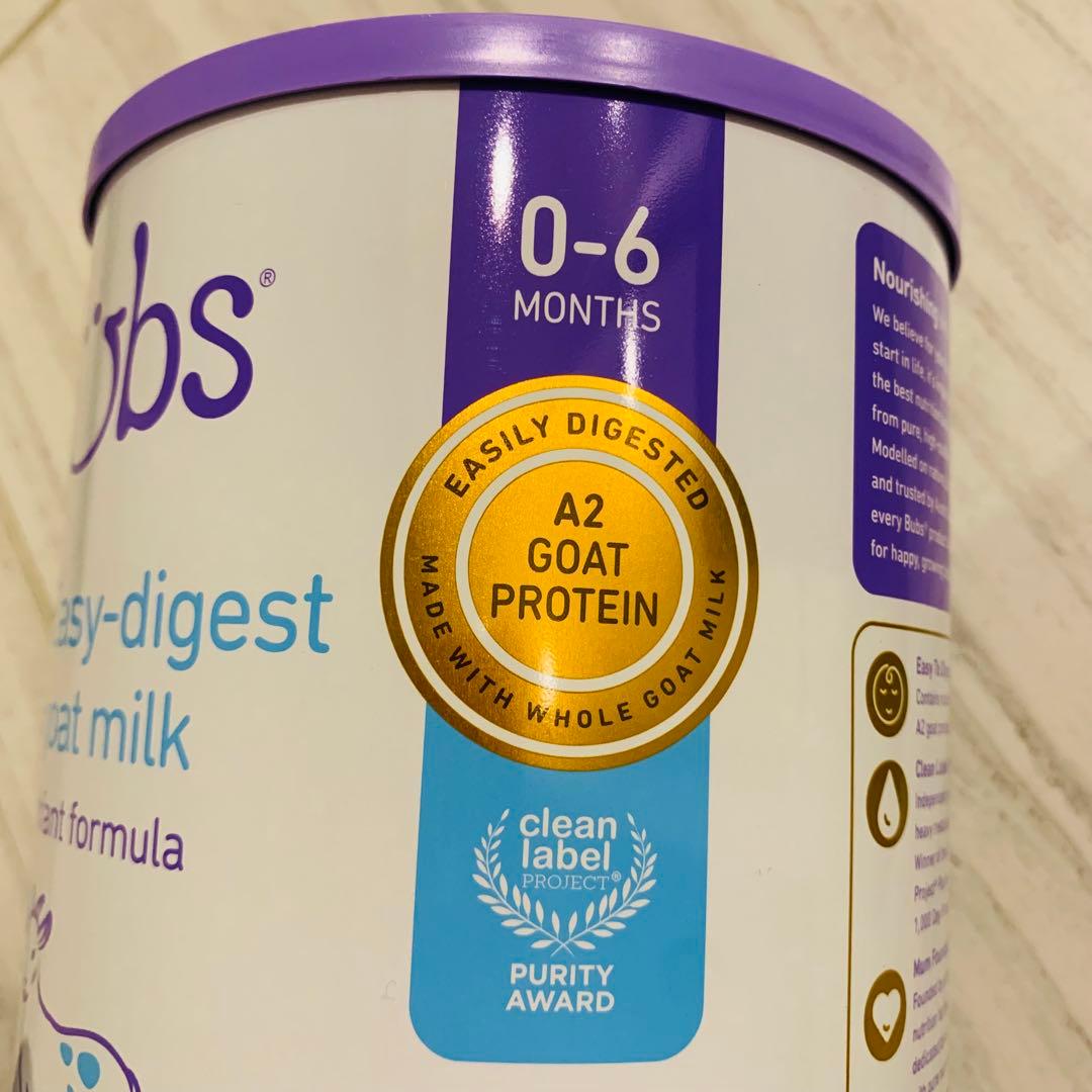 【最速発送】bubsバブズ・やぎ山羊A2粉ミルク ステップ1(0〜6ヶ月)1缶