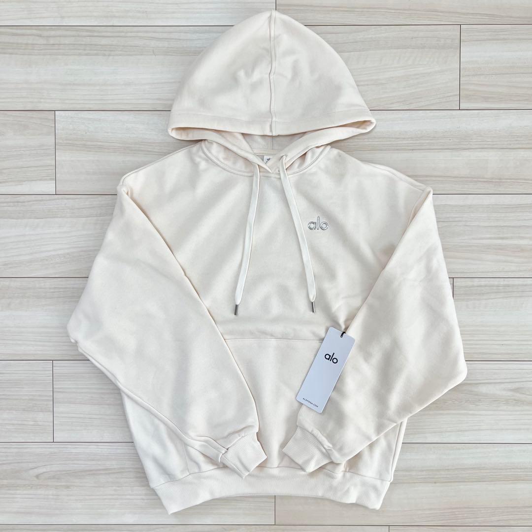 新品未使用タグ付 alo Accolade Hoodie パーカー スウェット