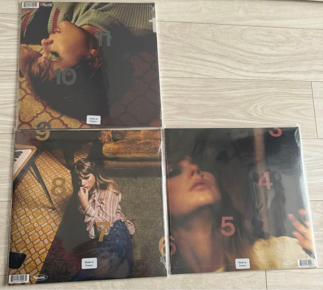 新品Taylor Swift Midnights 限定アナログレコード 3枚