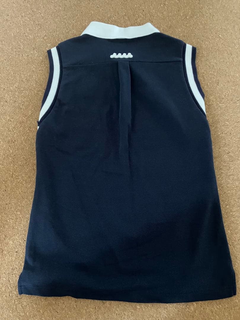 美品　ムータマリン　muta MARIN ノースリーブトップス　ゴルフ　S