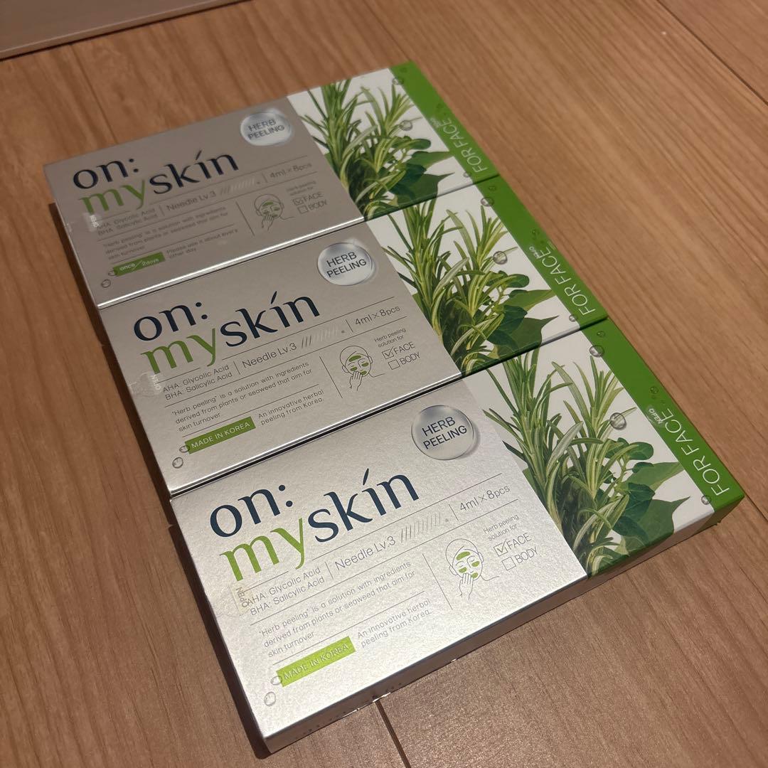 まこ‼️on: my skin ハーブピーリング