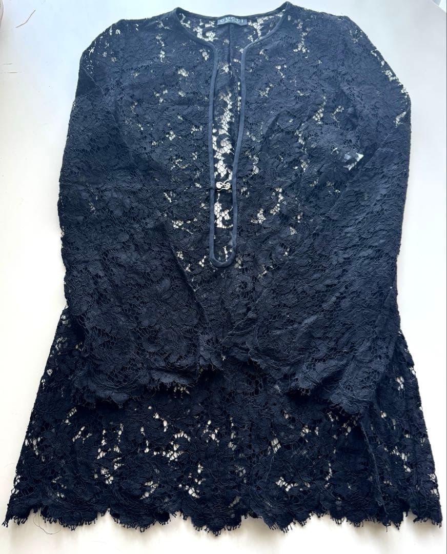 GUCCI グッチ レース ワンピース