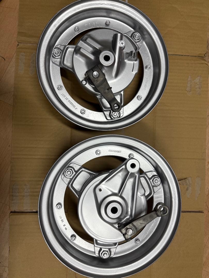 しんじシャリー 3本ハブ　3本スポーク　リム付き　オマケあり　送料込み