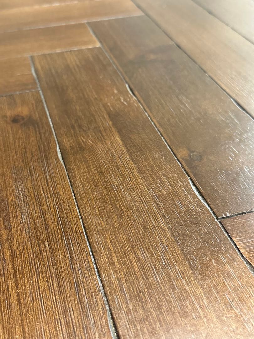 KANADEMONO LTB-603 ヘリンボーン ローテーブル