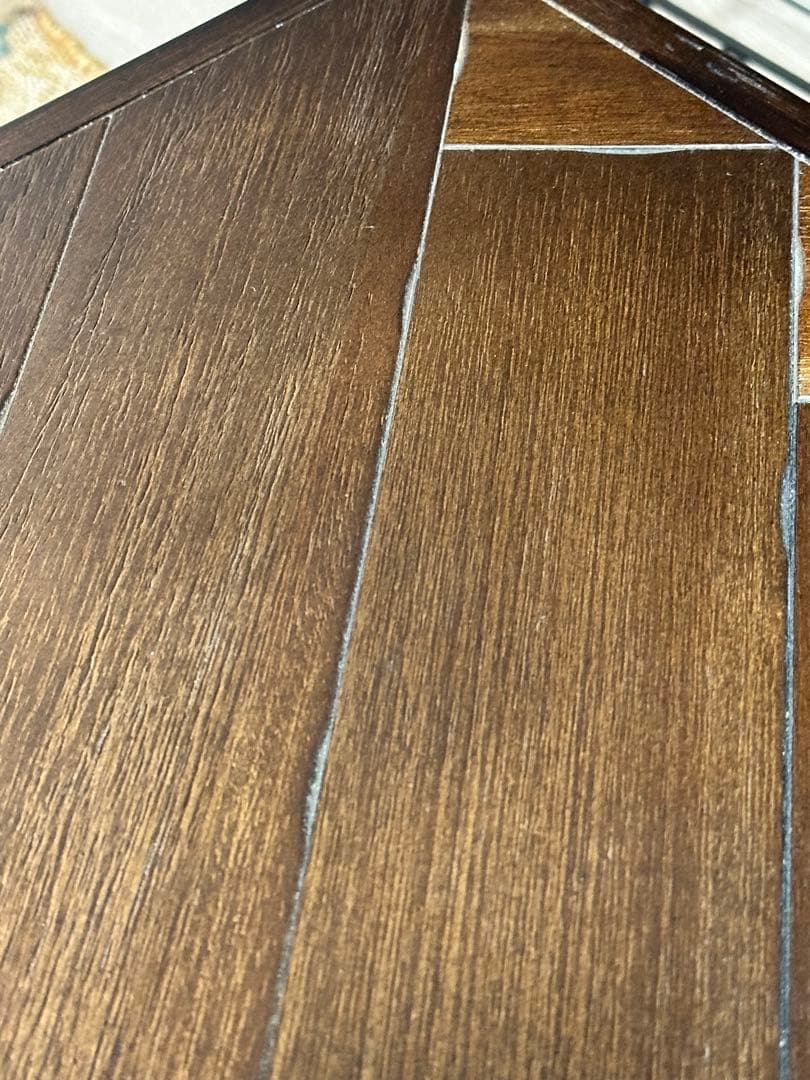 KANADEMONO LTB-603 ヘリンボーン ローテーブル