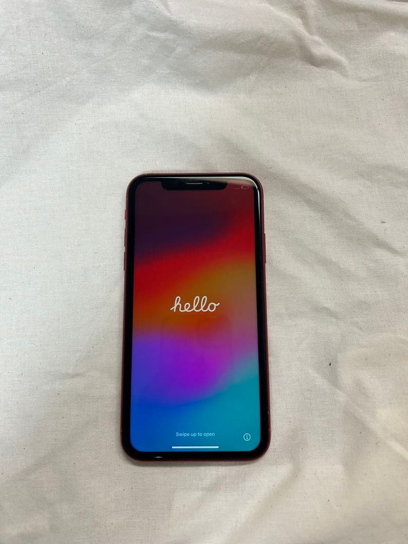 Apple iPhone XR (レッド)