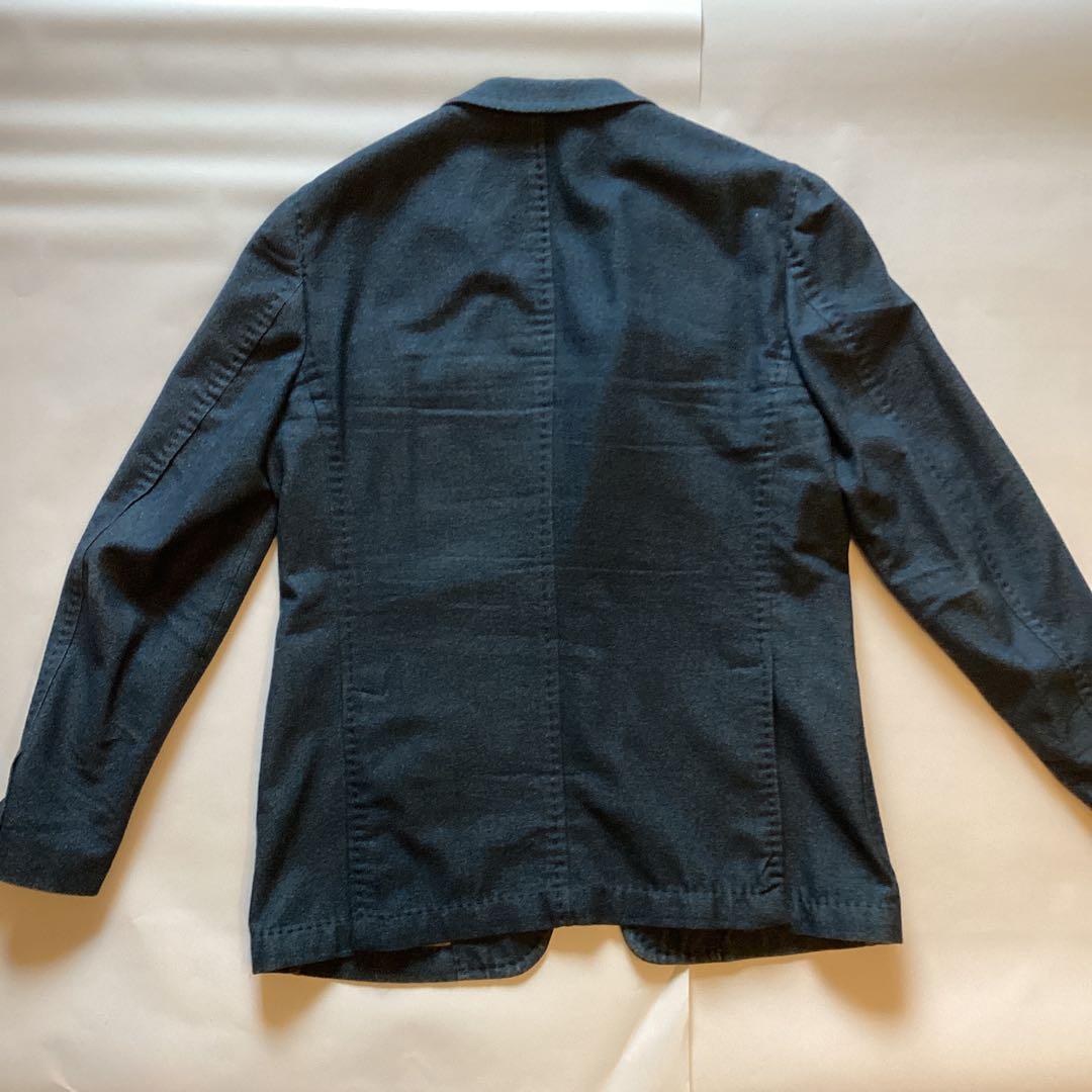 【中古】パルジレーリ　ジャケット　ブルーグレー　サイズ54 XL XXL