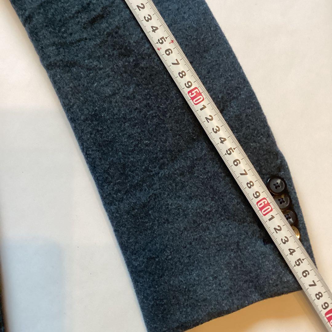 【中古】パルジレーリ　ジャケット　ブルーグレー　サイズ54 XL XXL