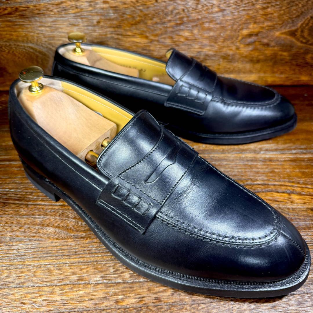 【美品】◆REGAL◆リーガル 27.0cm ローファー レザー 革靴 黒