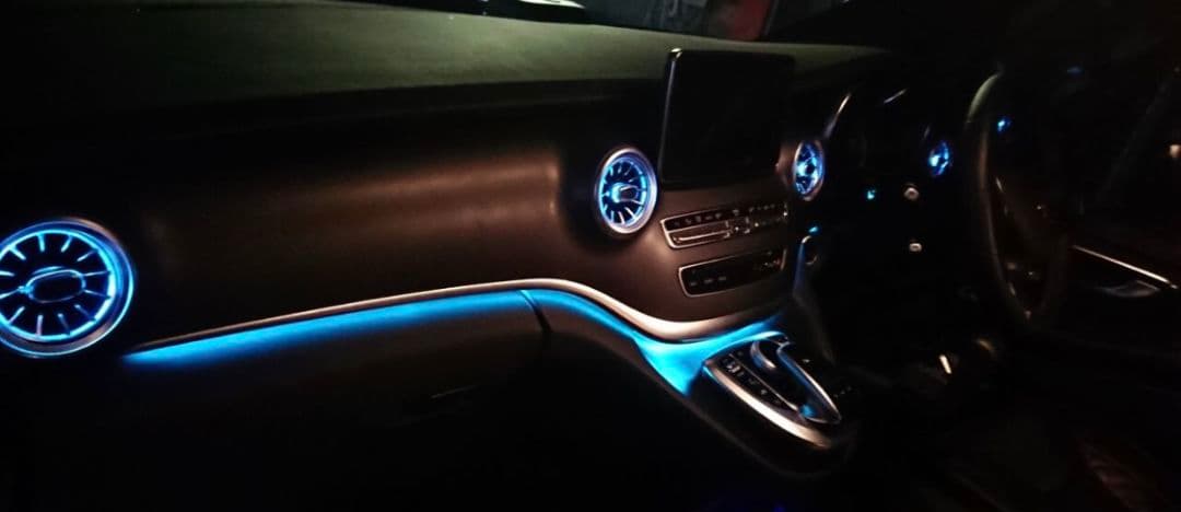 最安W447　RHD　v220d vクラス全年式対応　アンビエント吹き出し口