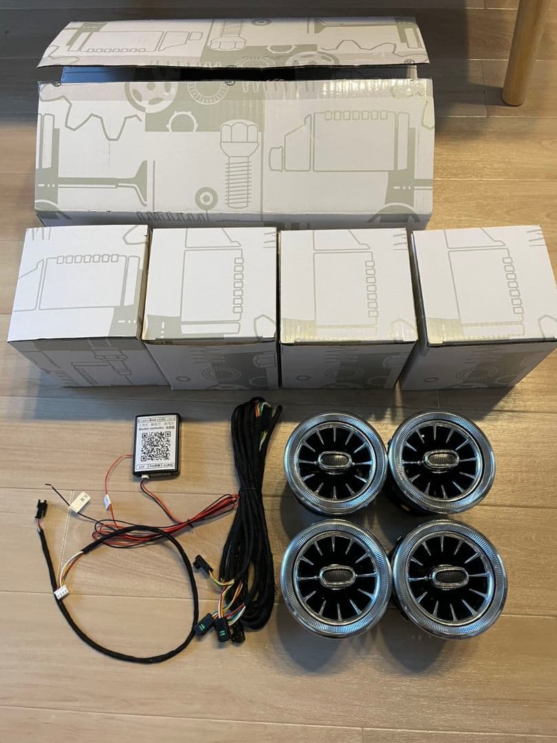 最安W447　RHD　v220d vクラス全年式対応　アンビエント吹き出し口