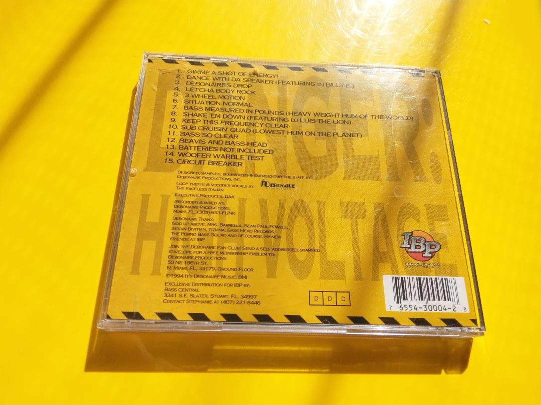 洋楽 Circuit Breaker Danger High Voltage