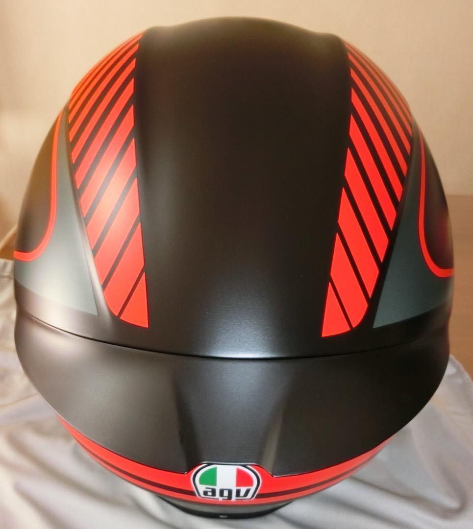 AGV ヘルメット K1S MATT BLACK/RED Mサイズ 新品未使用