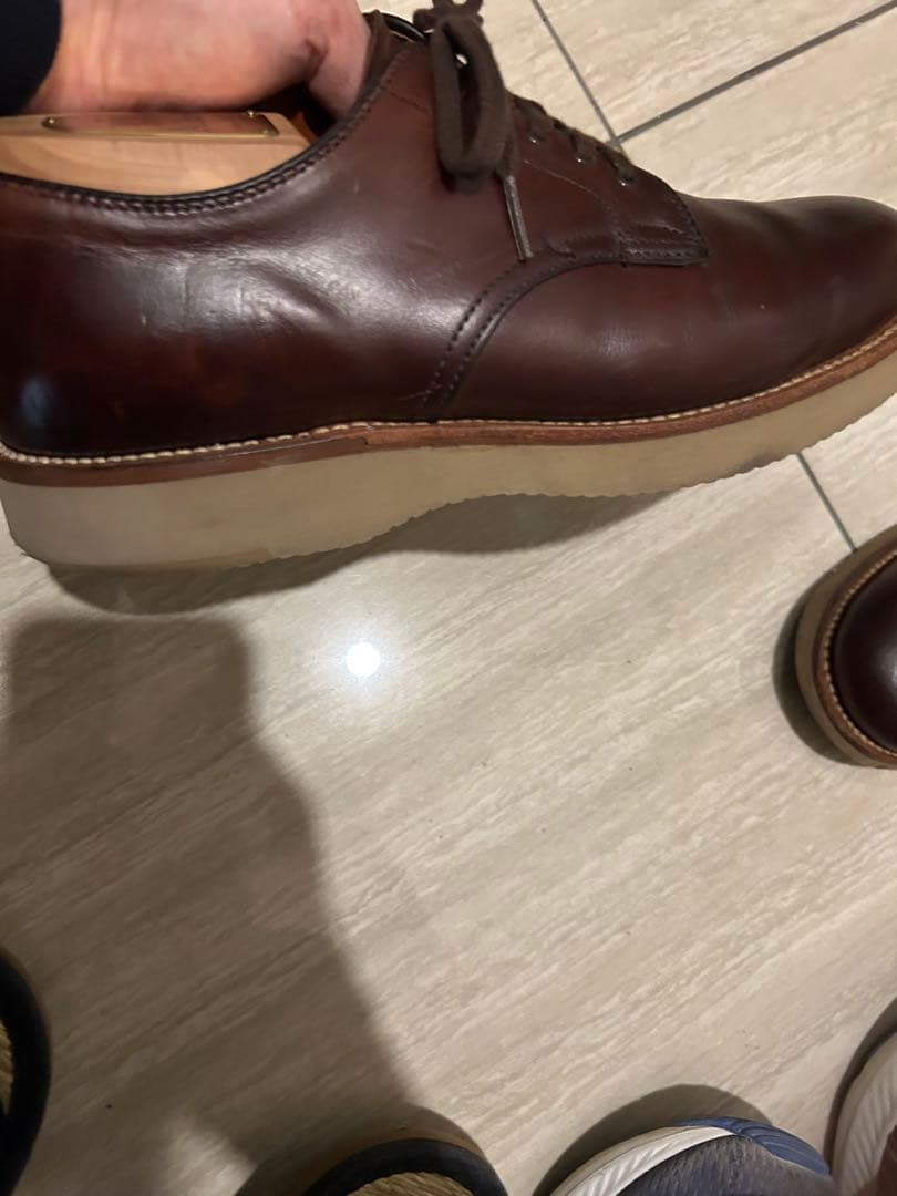 ト*松様 ALDEN オールデン53663クロムエクセルプレーントゥ7D なとり