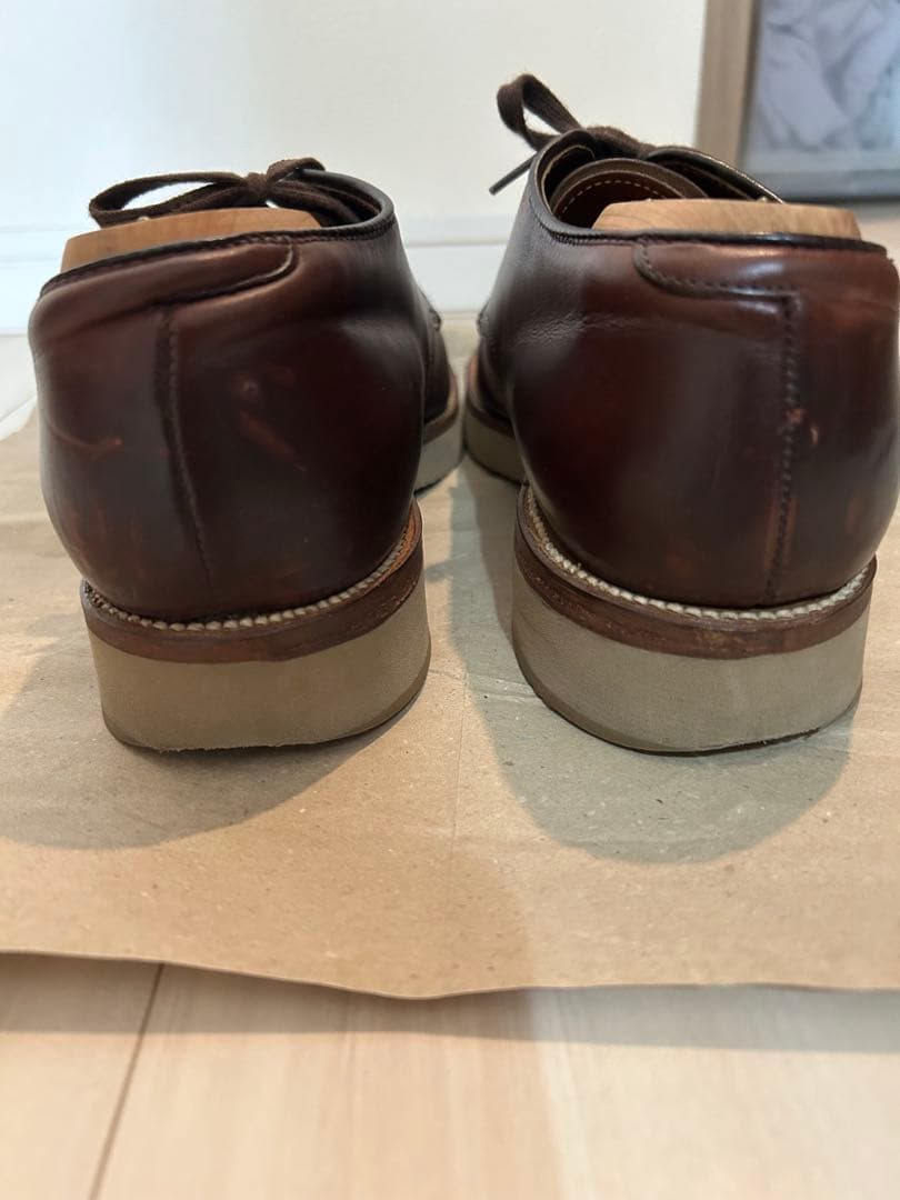 ト*松様 ALDEN オールデン53663クロムエクセルプレーントゥ7D なとり