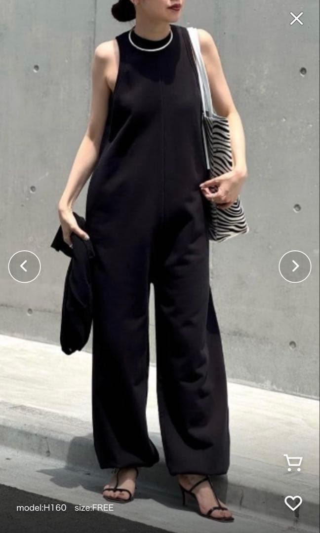 本日SALE！【THE PAUSE】新品　スウェットアメスリオールインワン