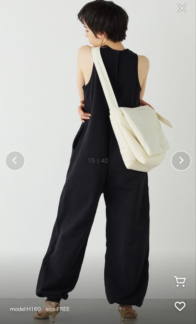 本日SALE！【THE PAUSE】新品　スウェットアメスリオールインワン