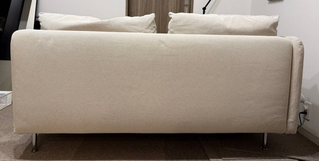 【送料込】IKEA ソーデルハムン ライトベージュ 3人掛けコンパクトソファ