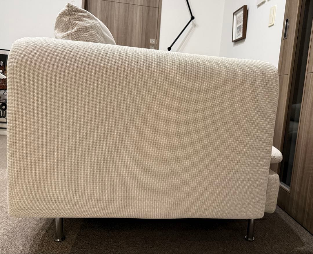 【送料込】IKEA ソーデルハムン ライトベージュ 3人掛けコンパクトソファ