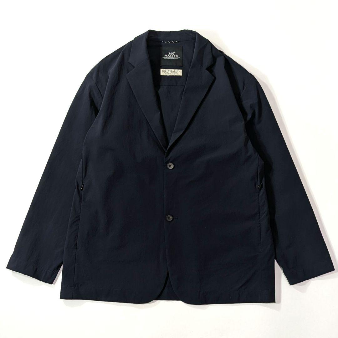 人気★未使用級◎BY 360 MASTER　リラックス2ボタンジャケット　紺　М