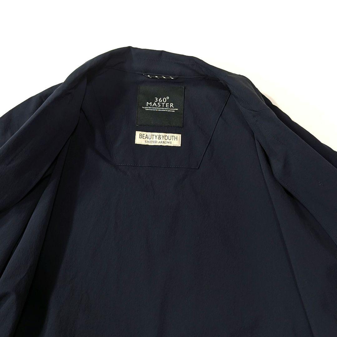 人気★未使用級◎BY 360 MASTER　リラックス2ボタンジャケット　紺　М