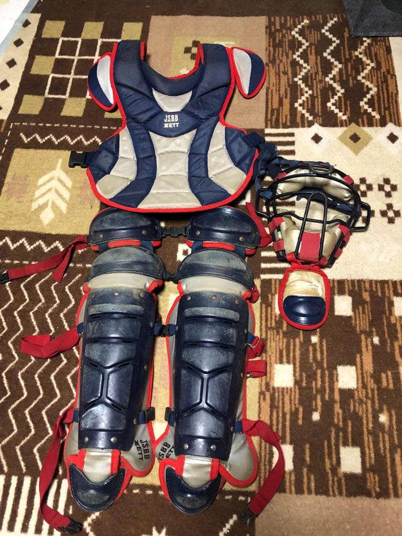 ZETT キャッチャー防具一式