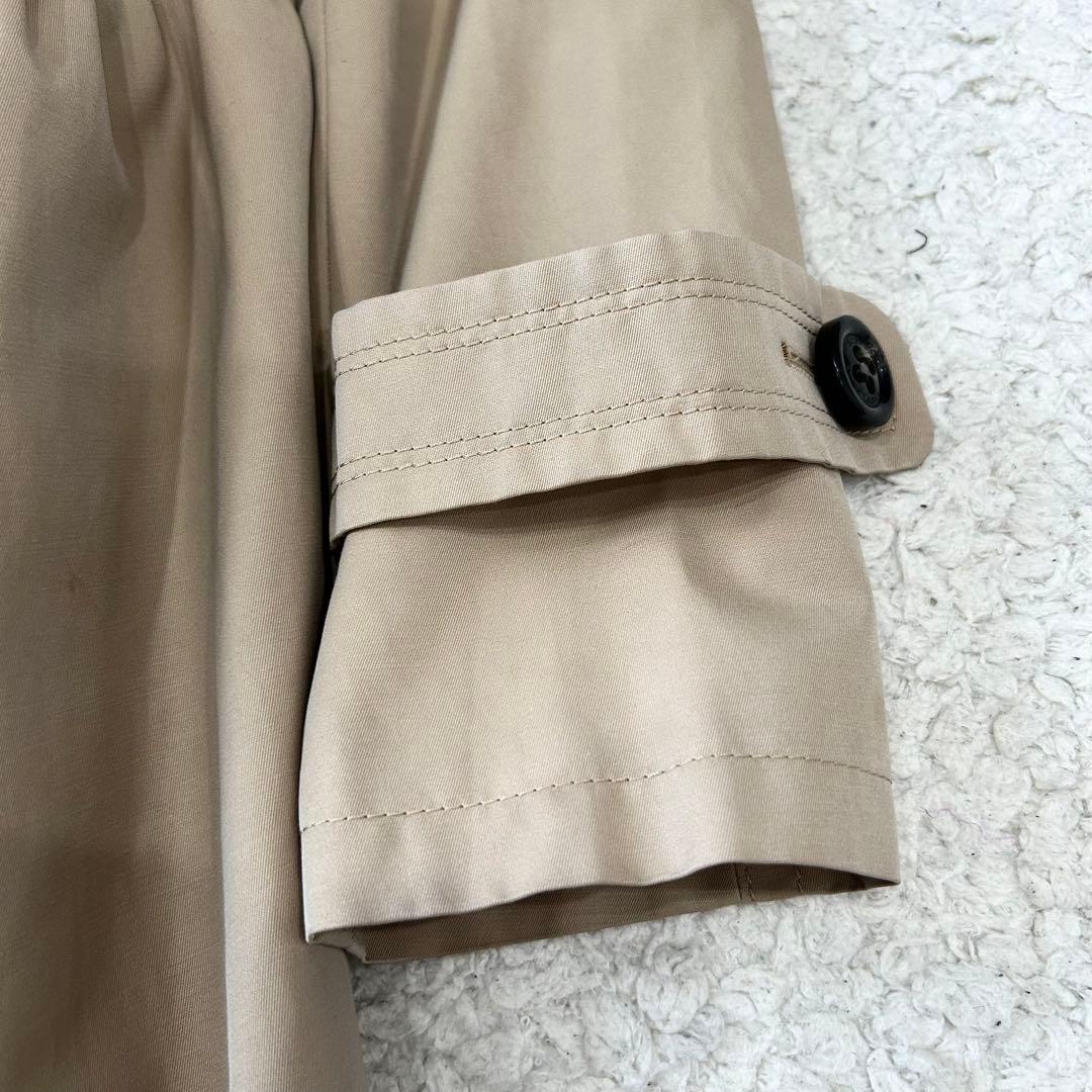 美品✨ バーバリーブルーレーベル 2way ラビットファーコート ノバチェック