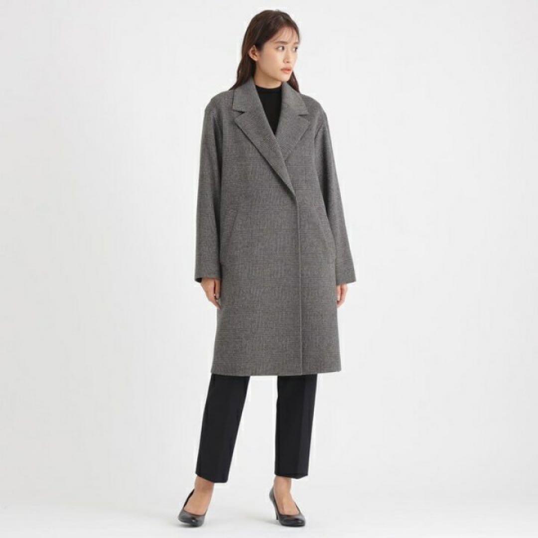 新品 ウールカシミヤビーバーチェスターコート トランスワークTRANS WORK