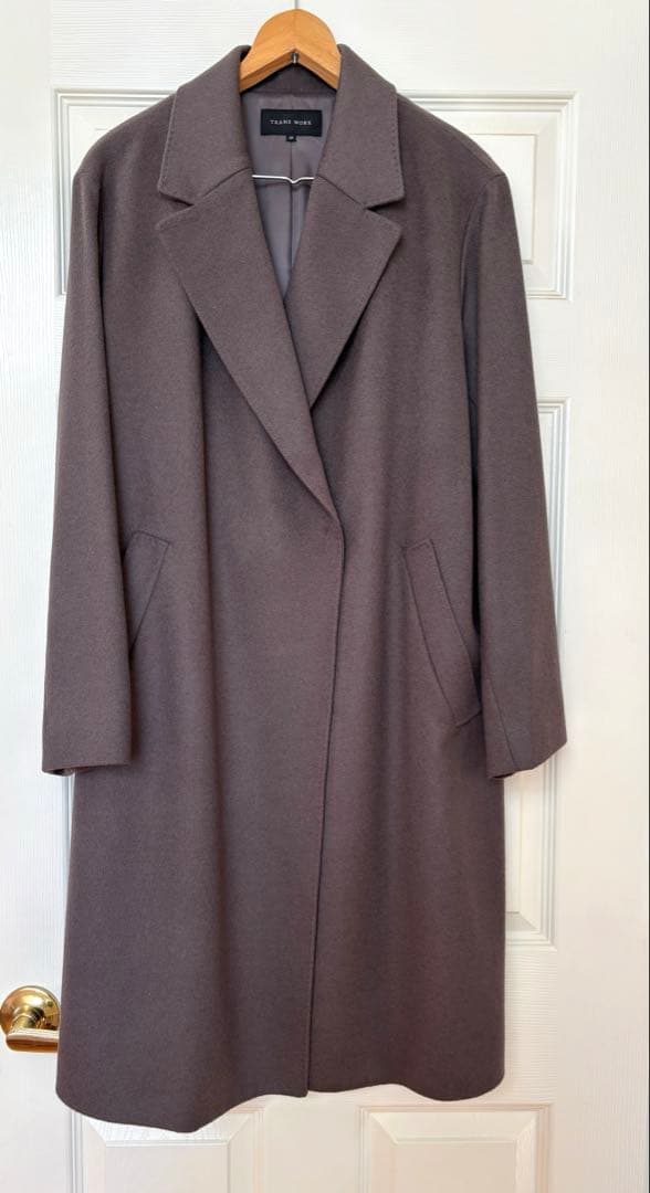新品 ウールカシミヤビーバーチェスターコート トランスワークTRANS WORK