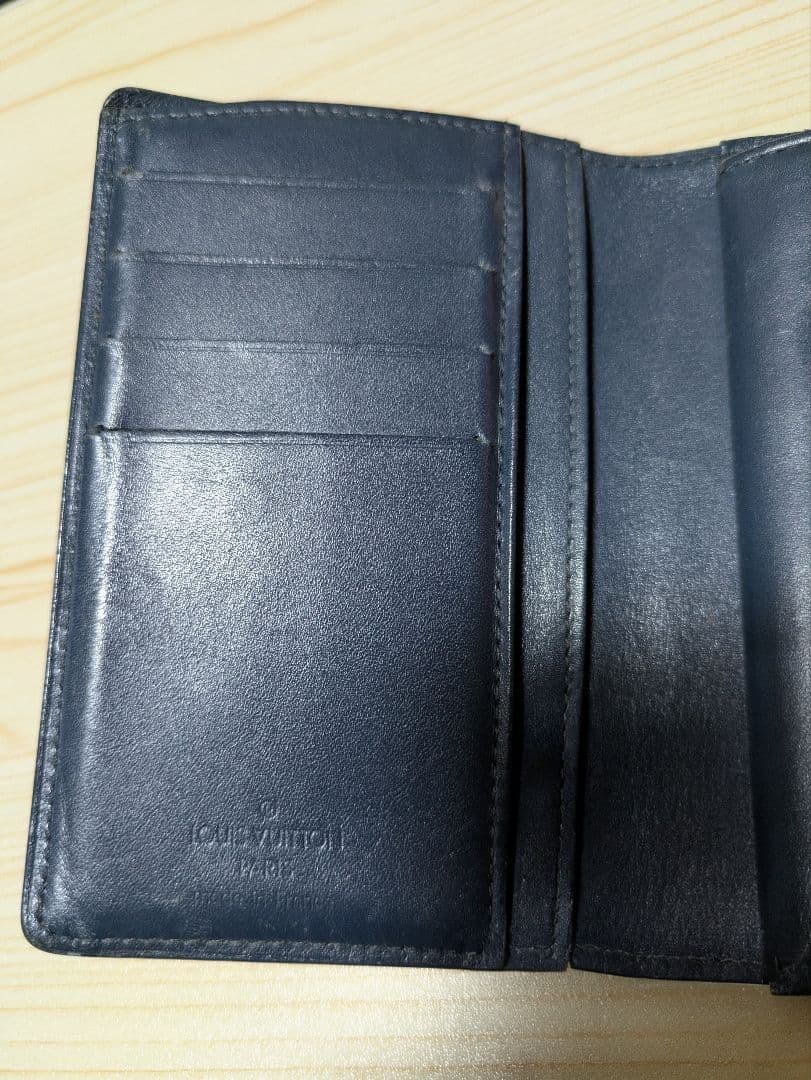 ルイヴィトン モノグラム マット ポルトモネ ビエ ヴィエノワ がま口 二つ折