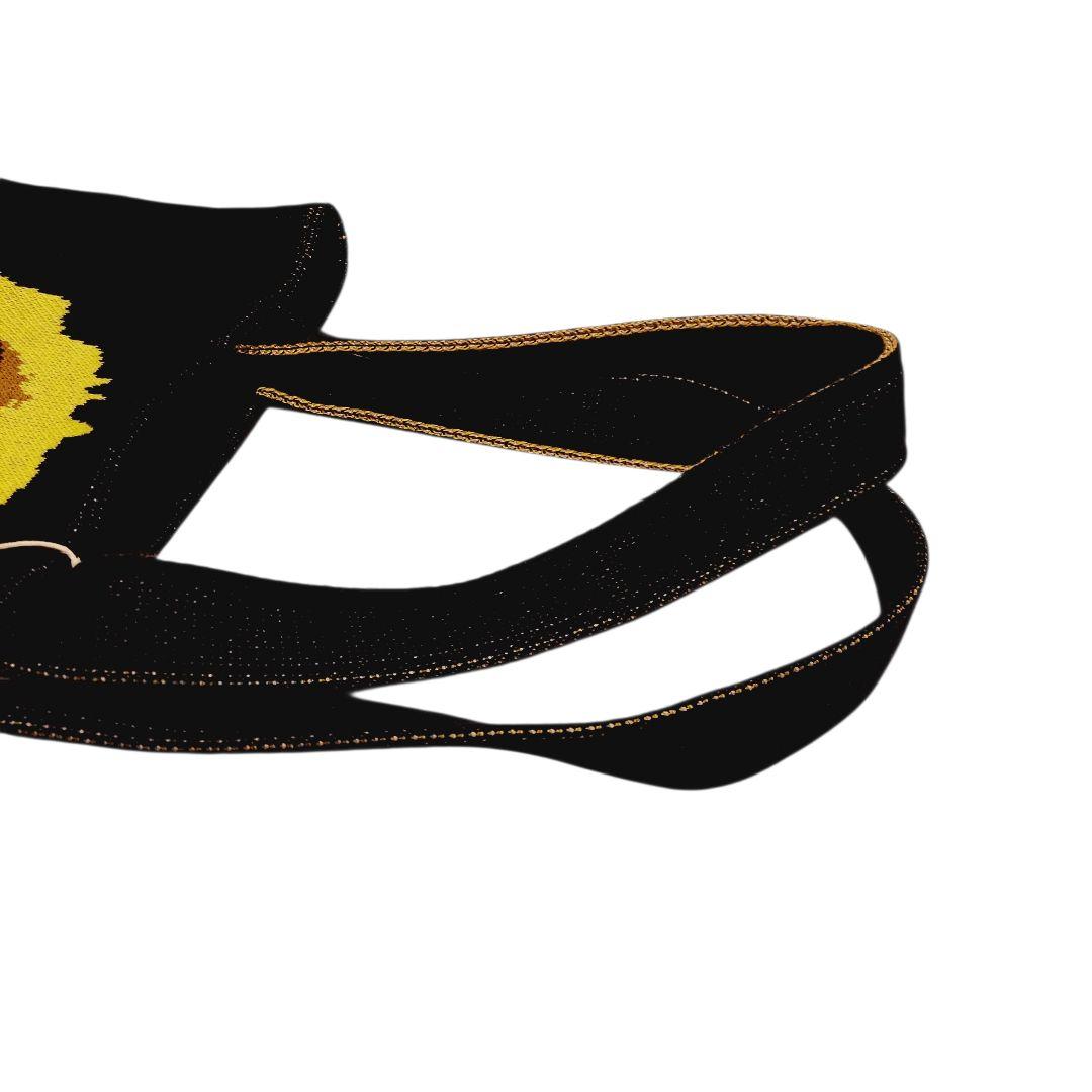 【編み物堀ノ内】DEBBIE HARRY トートバッグ 黒 缶バッチ 未使用品