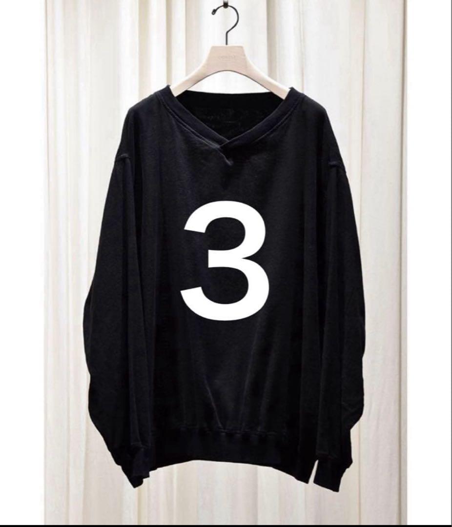 c*d様 COMOLI コモリ 25 SS オックス プルオーバー ブラック サ