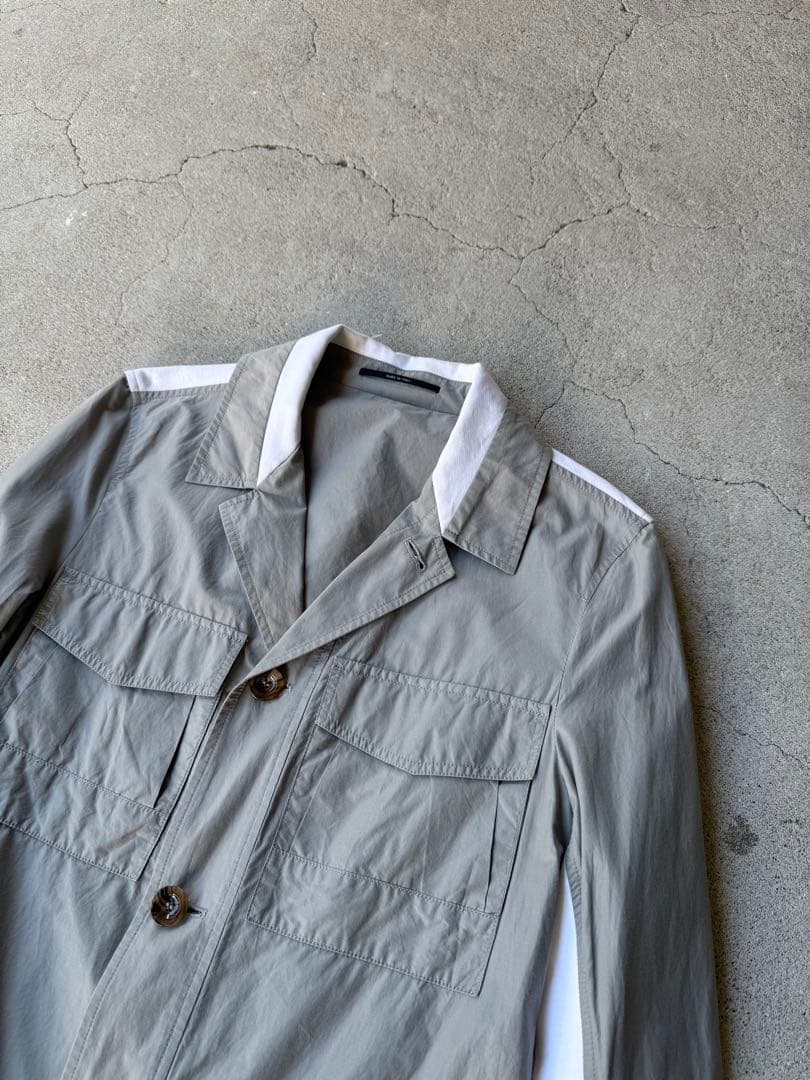 ジャケット・アウター GUCCI 09ss Archive Gray Military Jacket