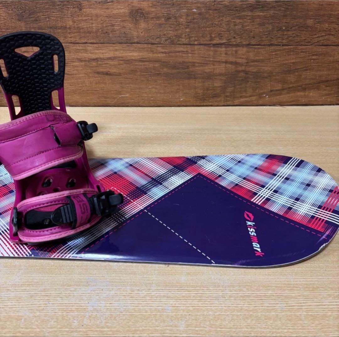 kissmark CSB 初心者オススメ　レディース スノーボード 3点　初心者